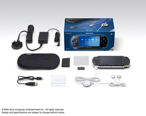 Sony kündigt den Verkaufsstart des PSP PlayStation Portable Giga Packs an