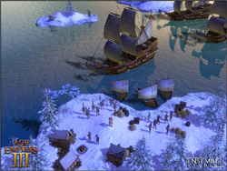 Age of Emires 3 Webseite Online